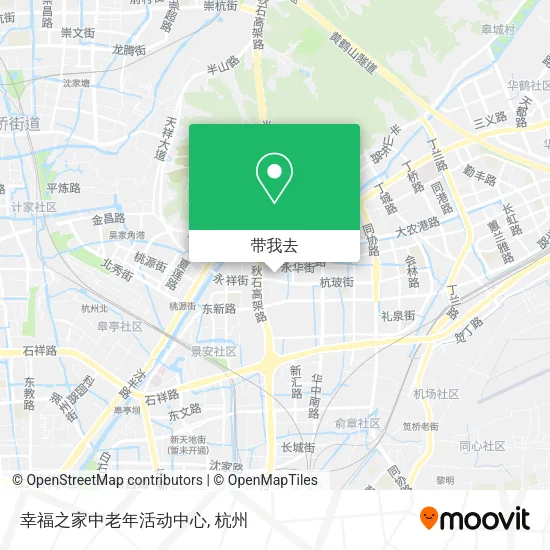 幸福之家中老年活动中心地图