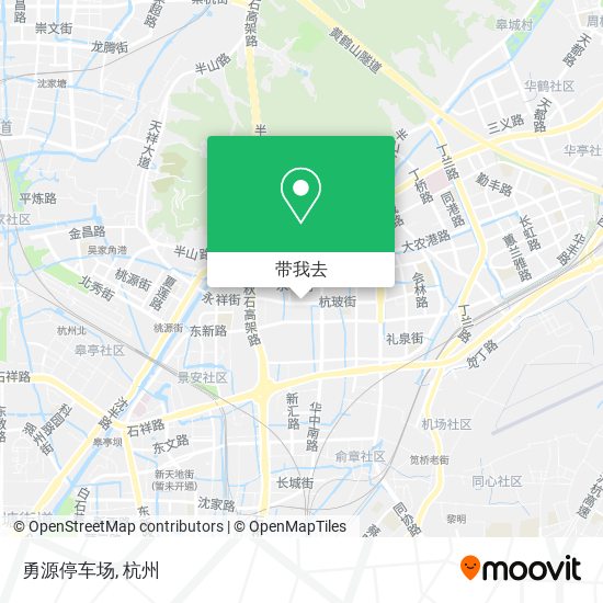 勇源停车场地图