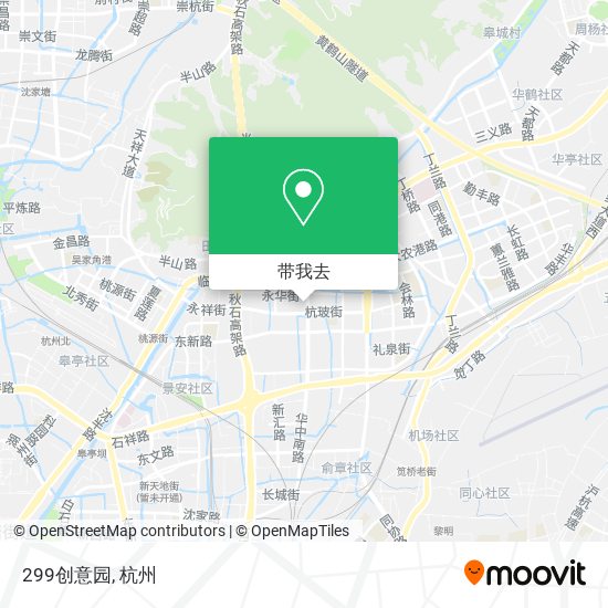 299创意园地图