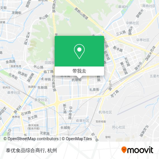 泰优食品综合商行地图