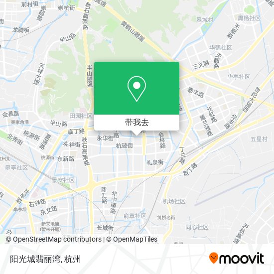 阳光城翡丽湾地图