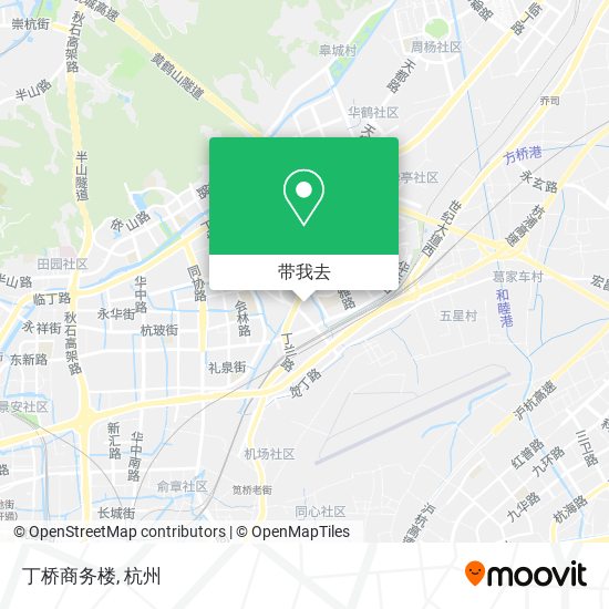 丁桥商务楼地图