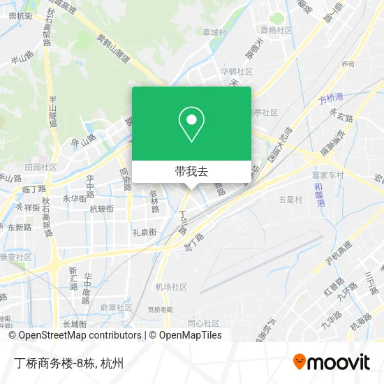 丁桥商务楼-8栋地图