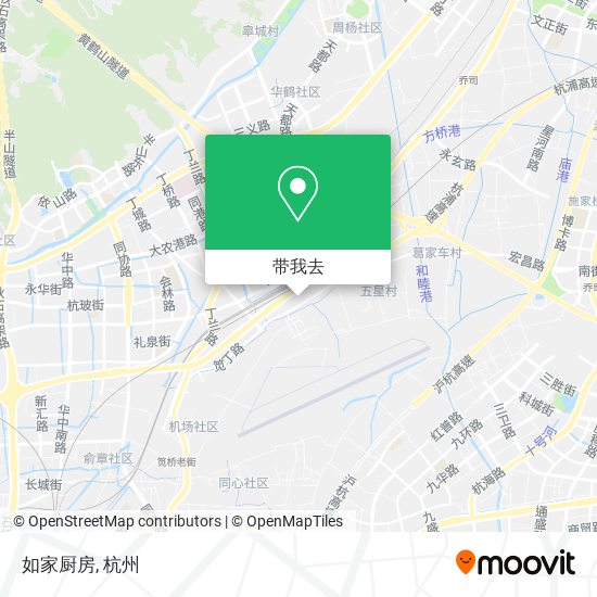 如家厨房地图