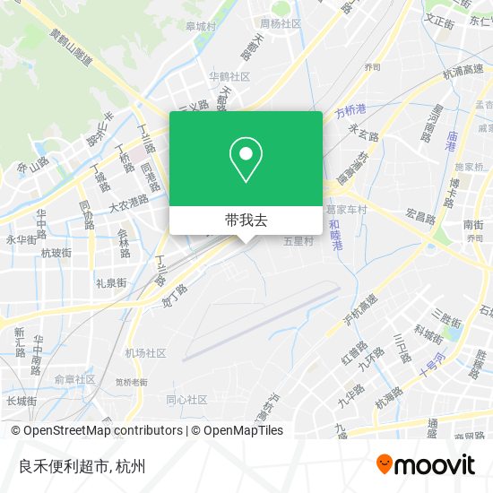良禾便利超市地图