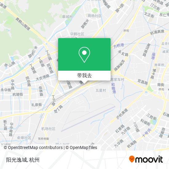 阳光逸城地图