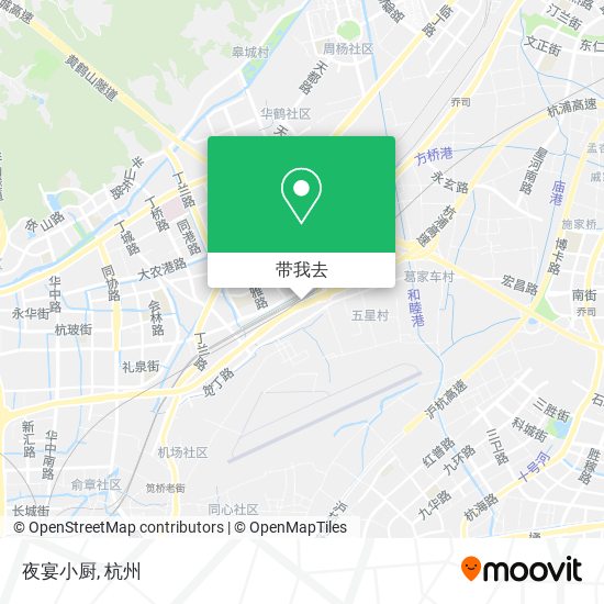 夜宴小厨地图