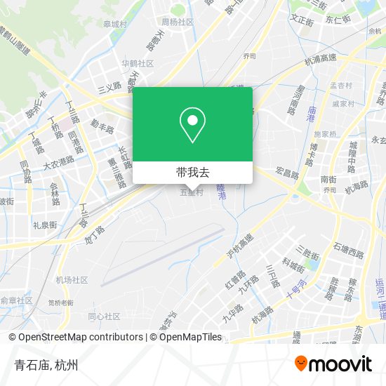 青石庙地图