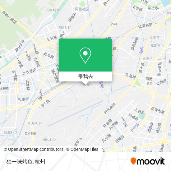 独一味烤鱼地图