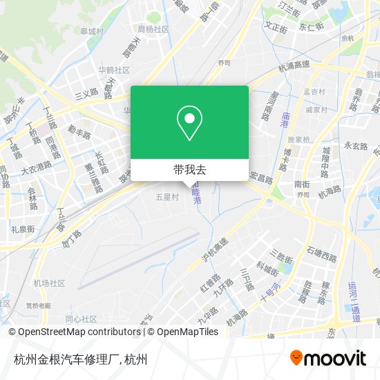 杭州金根汽车修理厂地图