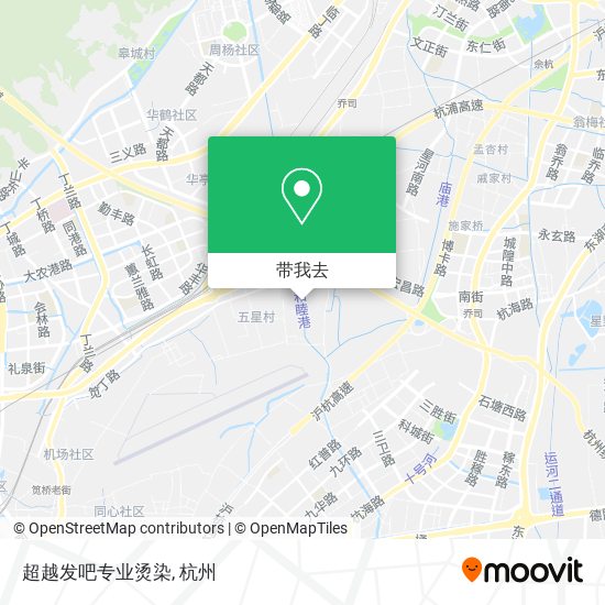 超越发吧专业烫染地图