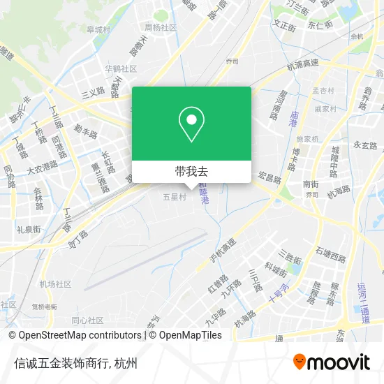 信诚五金装饰商行地图