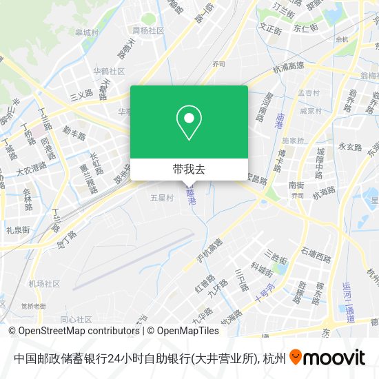 中国邮政储蓄银行24小时自助银行(大井营业所)地图