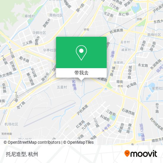 托尼造型地图