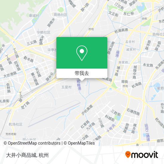 大井小商品城地图