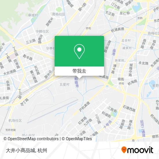 大井小商品城地图