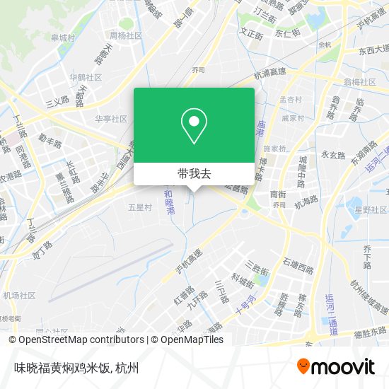 味晓福黄焖鸡米饭地图
