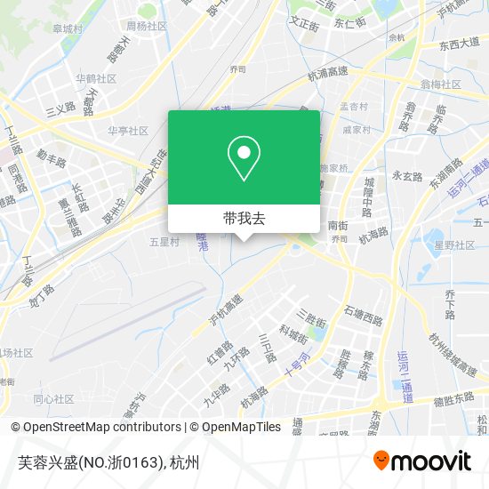 芙蓉兴盛(NO.浙0163)地图
