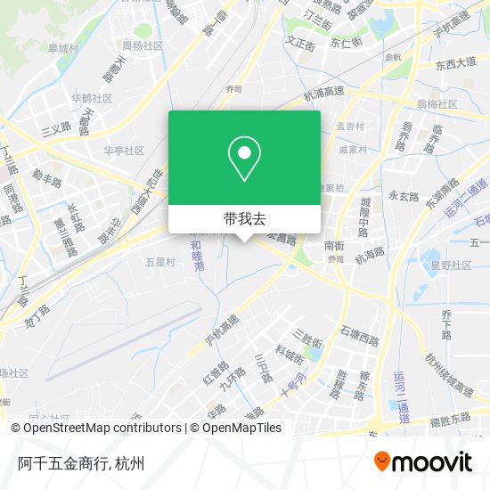 阿千五金商行地图