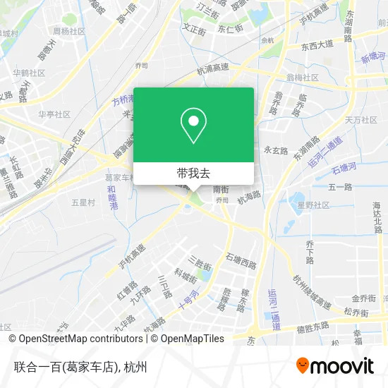 联合一百(葛家车店)地图