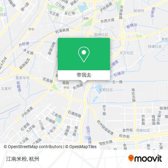 江南米粉地图