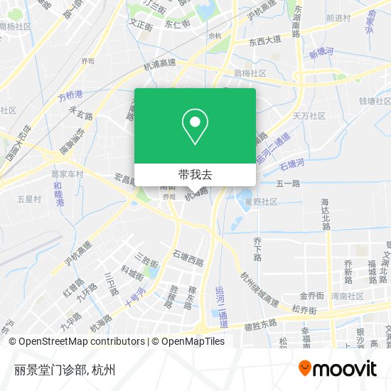 丽景堂门诊部地图
