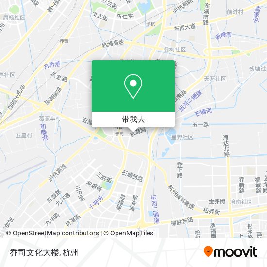 乔司文化大楼地图