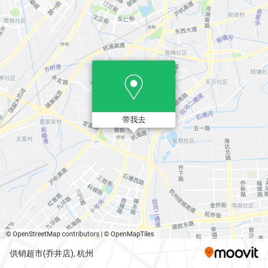 供销超市(乔井店)地图