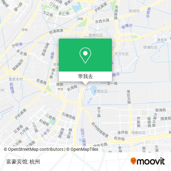 富豪宾馆地图