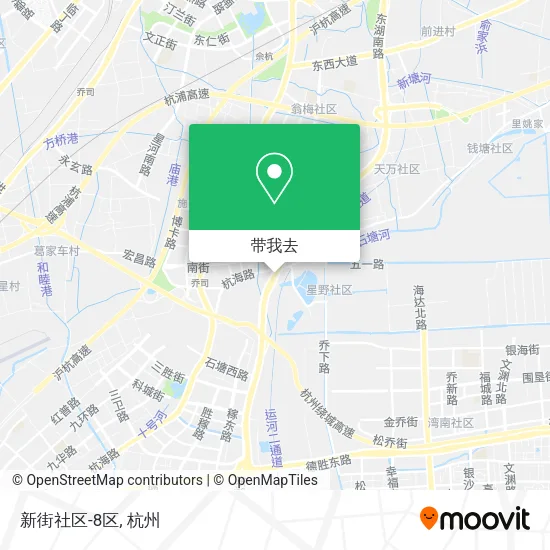 新街社区-8区地图