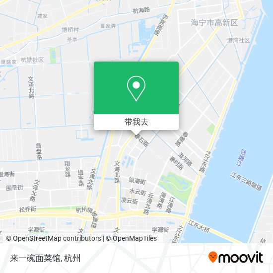 来一碗面菜馆地图