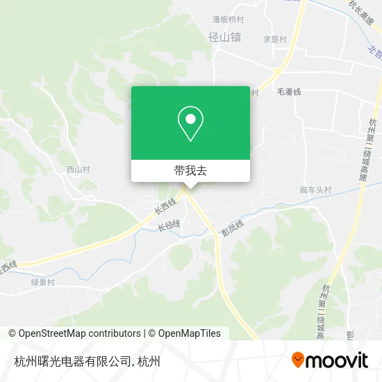 杭州曙光电器有限公司地图