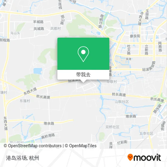 港岛浴场地图