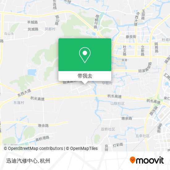 迅迪汽修中心地图