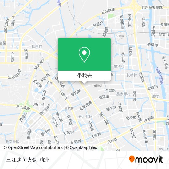 三江烤鱼火锅地图