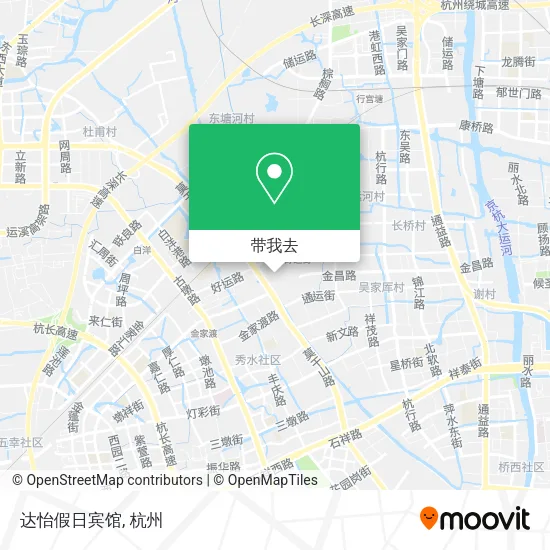 达怡假日宾馆地图