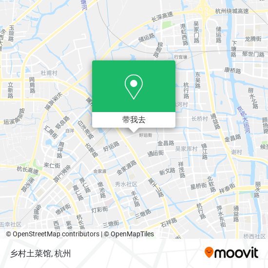 乡村土菜馆地图