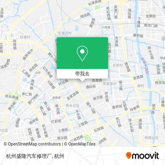 杭州盛隆汽车修理厂地图