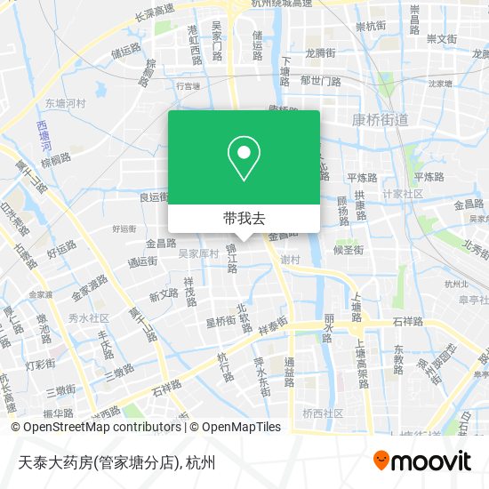 天泰大药房(管家塘分店)地图