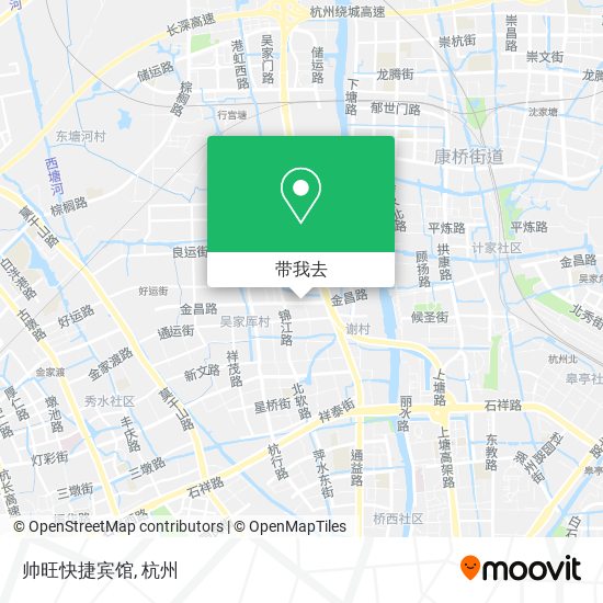 帅旺快捷宾馆地图