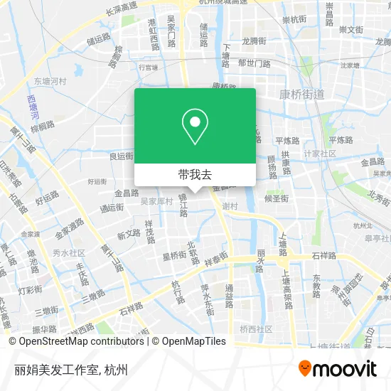 丽娟美发工作室地图