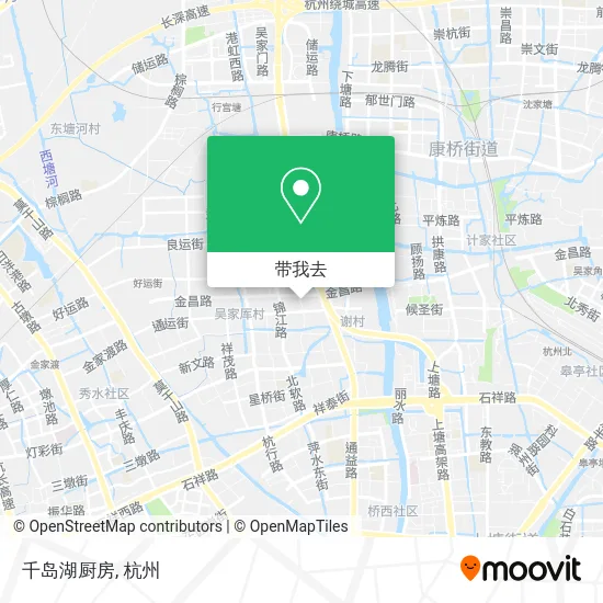 千岛湖厨房地图