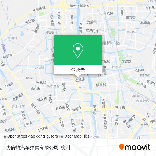 优信拍汽车拍卖有限公司地图