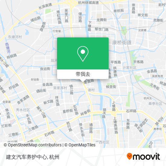 建文汽车养护中心地图
