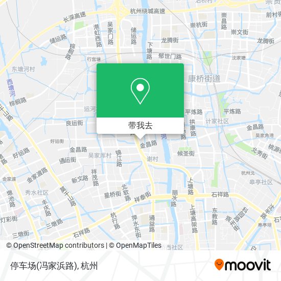 停车场(冯家浜路)地图