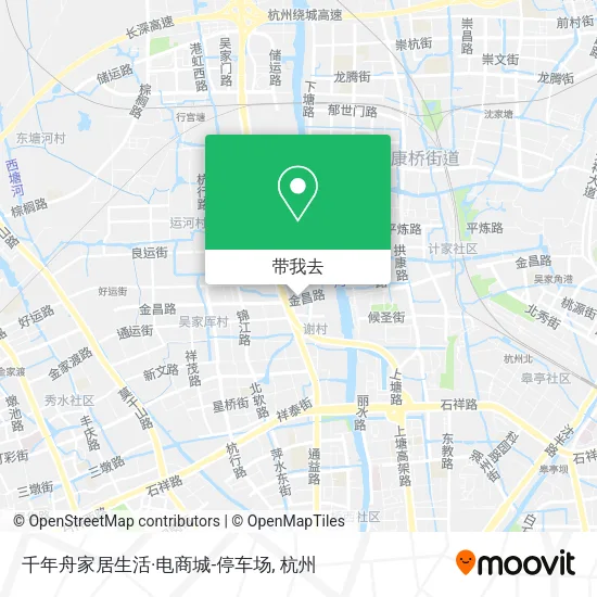 千年舟家居生活·电商城-停车场地图