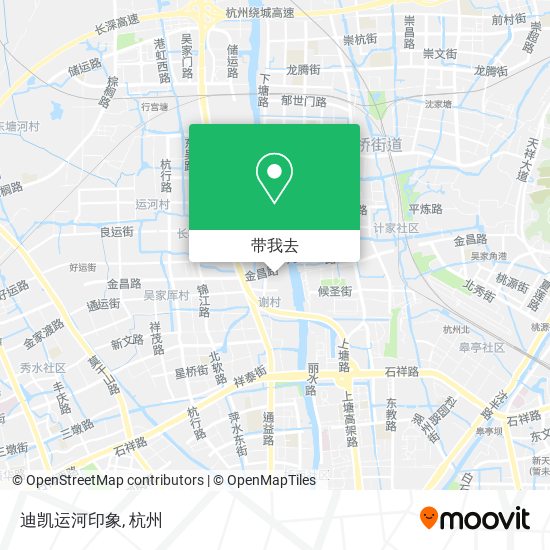 迪凯运河印象地图