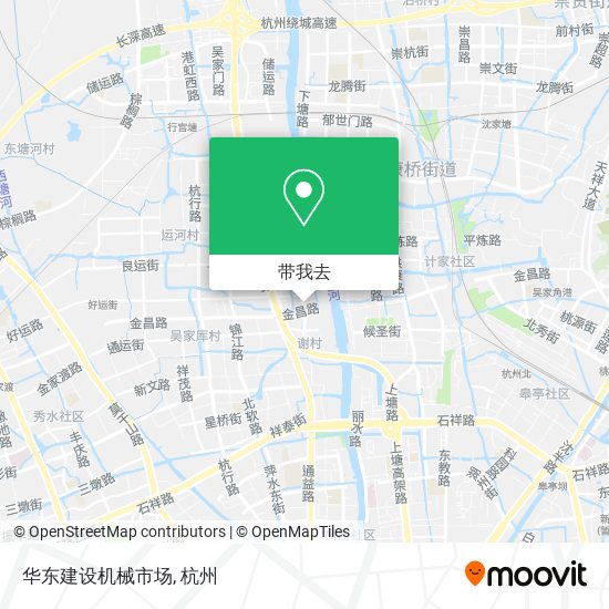 华东建设机械市场地图