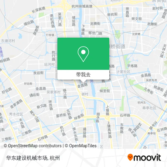 华东建设机械市场地图