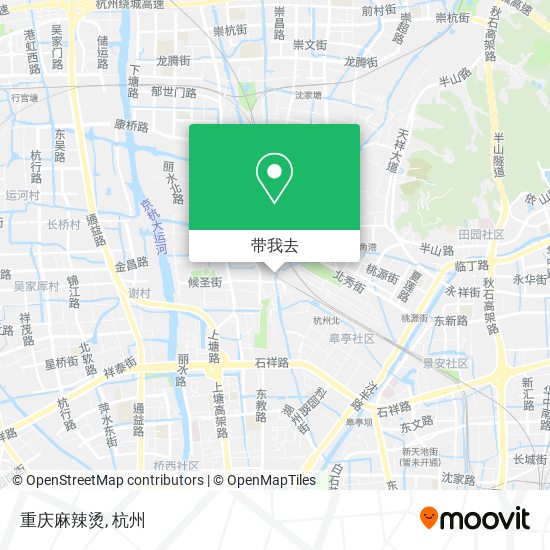 重庆麻辣烫地图